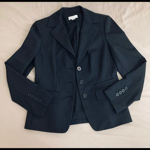 Ann Taylor petite pin striped blazer